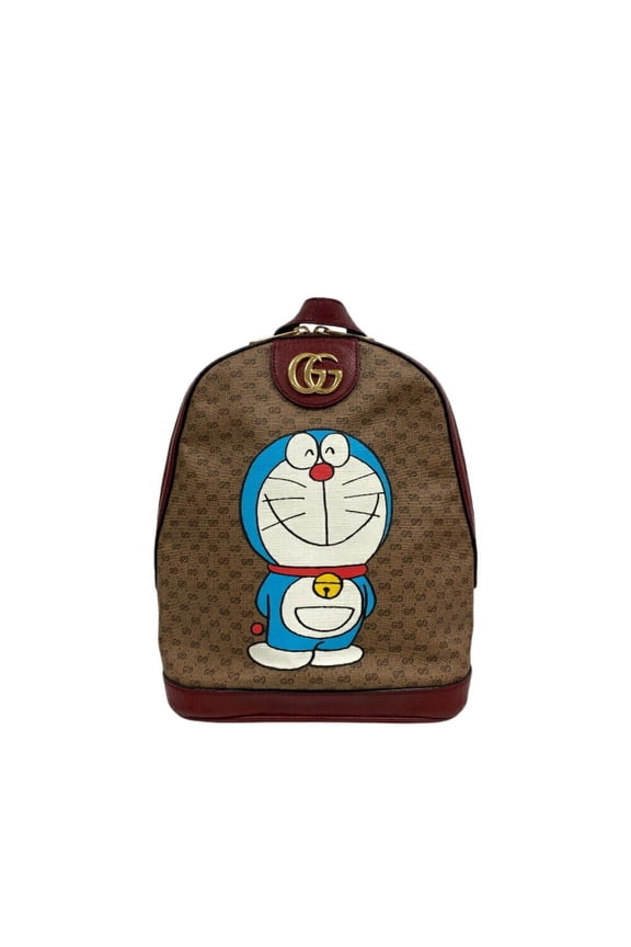 Pre-Owned GUCCI 647816 GG Supreme Backpack/Daypack Bag Backpack Daypack Beige Women's