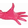thumbnail image 3 of EXLATEX Latex Rubber Black Long Gloves Club Outfits Accessory Plus Size, 3 of 5