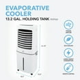 thumbnail image 2 of Perfect Aire 560 CFM Portable Evaporative Cooler, PEVP560, 2 of 9