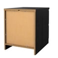 thumbnail image 5 of Tvilum Scottsdale 2 Drawer Wood Nightstand in Black, 5 of 11
