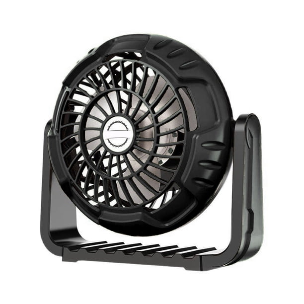 Ventilador Para Acampada Al Aire Libre. Se Puede Colgar En La Tienda De Campaña. Ventilador Pequeño. Gran Capacidad. Velocidad Infinitamente Ajustable. Ventilador Con Iluminación.