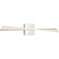 thumbnail image 2 of PCFOX8528C Quoizel Lighting Fox - 25W LED Bath Vanity In Contemporary Style-4.75 Inches Tall and 28 Inches Wide  with CCT Switch, 2 of 9