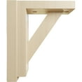 thumbnail image 3 of Ekena Millwork 2 1/2"W x 6 1/4"D x 7 1/2"H Traditional Shelf Bracket, Rubberwood (4-Pack), 3 of 4