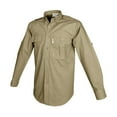 thumbnail image 2 of TAG SAFARI Adult Male Trail Long Sleeve Shirt, Color: Khaki, Size: S, 2 of 4