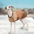 thumbnail image 5 of HQREA Winter Warm Dog Coat for Italian Greyhound Lightweight Dog Snow Jacket for Whippet Dogs, 5 of 7
