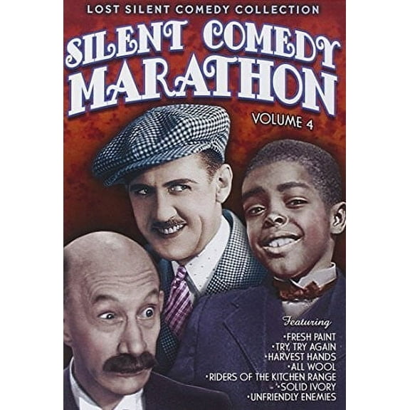 Silent Comedy Marathon 4 (Silent) (DVD), Alpha Video, Comedy