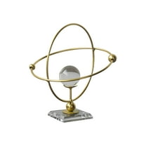 Creative Iron Art Crystal Ball Art Ornament Light Luxury Wine Cabinet Entrance TV Cabinet Living Room Home Furnishings Modern Decorative Ornaments