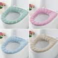 thumbnail image 4 of jiaroswwei Toilet Seat Cover Winter Soft Warm Acrylic Fiber Closestool Mat Toilet Lid Cover for Home, 4 of 8
