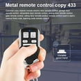 thumbnail image 4 of MesaSe 433MHZ Metal Copy Came Remote Control for Garage Car Home Gate Sliding Door, 4 of 8