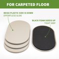 thumbnail image 3 of Deslizadores para Muebles Covercorner 24 cm para Alfombra 4 Piezas, 3 of 7