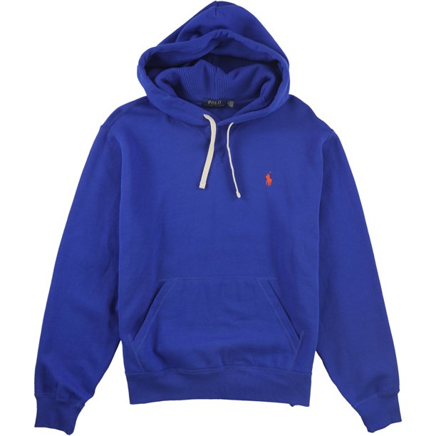 Sudadera con capucha Ralph Lauren Classics para hombre azul mediana