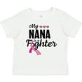thumbnail image 3 of Inktastic Breast Cancer Awareness My Nana is a Fighter Boys or Girls Baby T-Shirt, 3 of 5