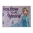 thumbnail image 5 of Disney Frozen "Follow Your Heart" Princess Kids Plush Youth Indoor Area Rug, 3'x5', 5 of 6