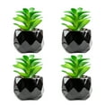 thumbnail image 1 of Plantas suculentas artificiales Naiovety 4 Uds Rosa del desierto, 1 of 6