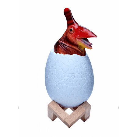 

Dinosaur Egg Night Lamp 3-Color Rechargeable 3d Dinosaur Lamp (Pterosaur 16-Color Remote Control)