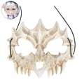 thumbnail image 1 of Máscara - Tiger Ye Yaksha Dragon God Tengu Black Tortoise, Resin Latex Skull Scary Horror Ninja Mask Costume Props Adepaton 221678-2, 1 of 9