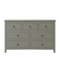 thumbnail image 6 of Gray Solid Wood 3 Pieces Full Bedroom Sets, 6 of 9
