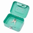 thumbnail image 2 of Small Money Box, Lockable Metal Cash Box, Mini Security Box, Small Portable Piggy Bank with 2 Keys, for Kids Adults Coin Collection, 2 of 5