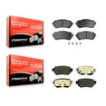 thumbnail image 1 of Positive Plus Front Rear Semi-Metallic Brake Pads Kit for Car Mazda 6 KPF-100500, 1 of 8