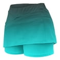thumbnail image 4 of gbyLJF Womens Skorts High Waisted Tummy Hide Athletic Tennis Golf Skirts with Shorts Pockets Biker Shorts Mint Green XXL, 4 of 5