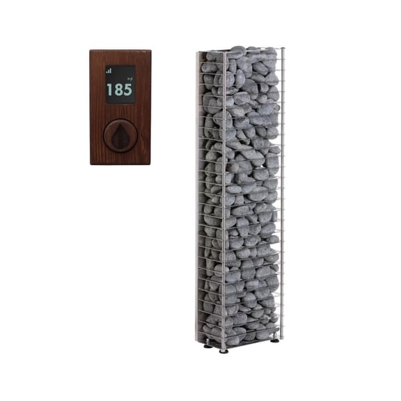 HUUM Cliff Mini Heater 3.5kW w/UKU Control Wifi Wood 240V/1