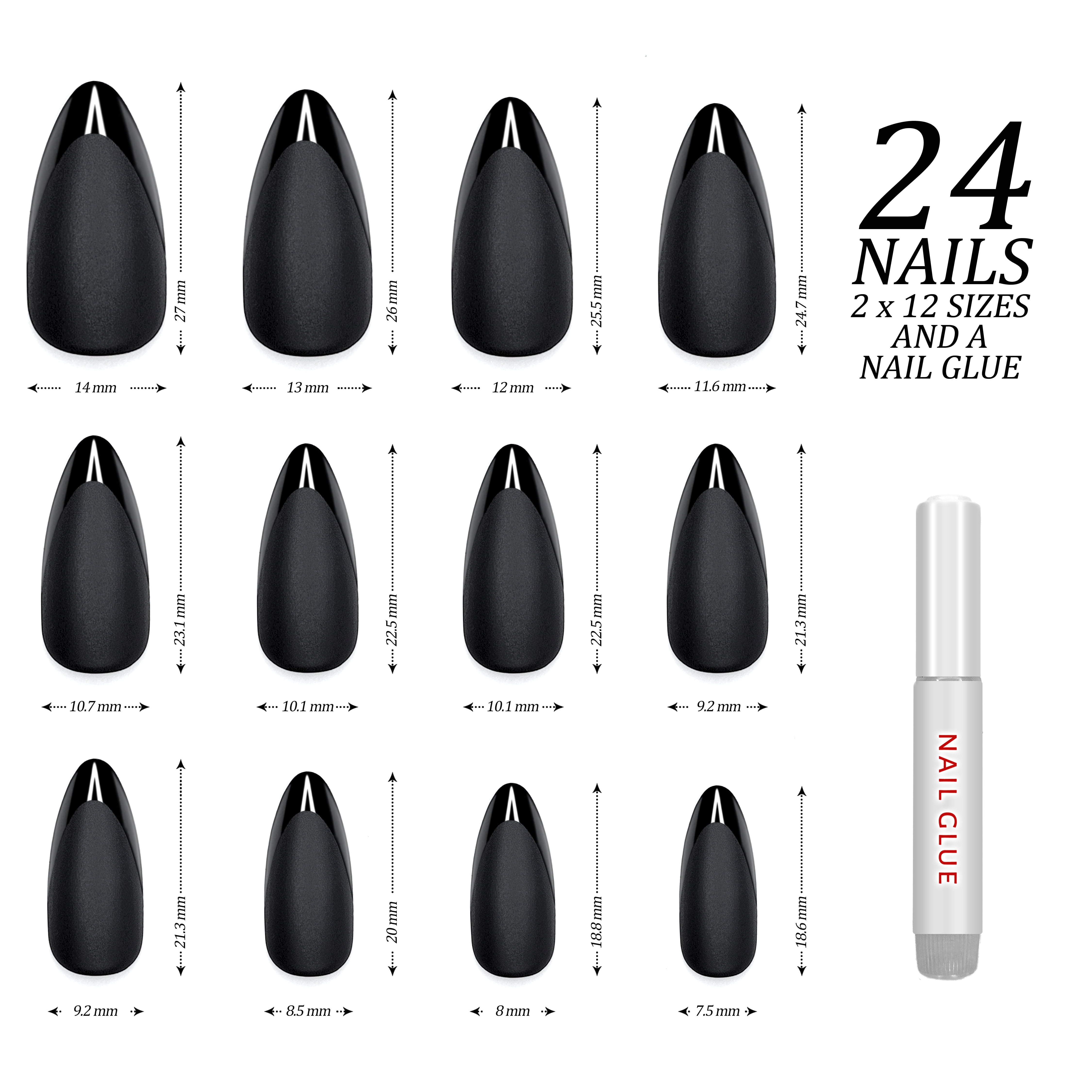These 12 Dual-Finish French Manis Are Giving Texture and Shine