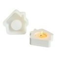 thumbnail image 4 of House Shaped Stand Molds House Candlestick Molds for Making Candlestick Tealight Holder Room Decorations, 4 of 8