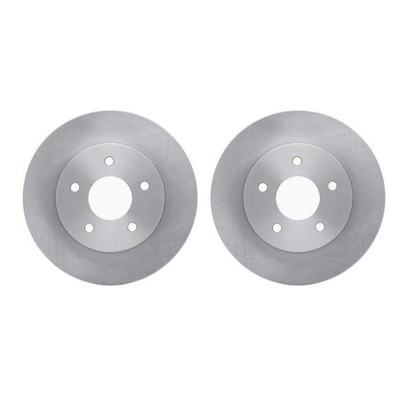 Dynamic Friction Company Rear Brake Rotors 6002-67026