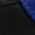 Royal Blue, Black, White