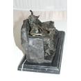 thumbnail image 4 of Nifao Two ladies Bronze Statue – Bronze Statue, Home Decor, 14.5"L x 7"W x 9"H, 4 of 12