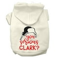 thumbnail image 4 of Christmas Pet Dog  Cat Hoodie Screen Printed, "You Serious Clark?", 4 of 11