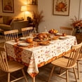 thumbnail image 2 of JHyouerji 20 Pcs Disposable Paper Table Placemat 54x108 Inch Pumpkin Print Food Grade Drink Cups for Fall Harvest Snack Dessert Picnic Holiday Party Supplies, 2 of 7