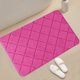 thumbnail image 5 of Alfombra absorbente premium para baño y ducha - Microfibra de secado rápido con reverso antideslizante, ideal para zonas húmedas, 40 x 60 cm, lavable, Aestivo | Rosa | AESTIVO, 5 of 7