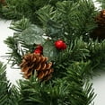 thumbnail image 2 of [Jue Xinghui] (Unprocessed Production) 1.8-meter Red Fruit Christmas Rattan Encrypted Red Christmas Decorative Rattan (with Light), 2 of 7