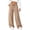 Khaki, variant on Bosfbaoi Sweatpants for Women Drawstring Elastic Waist Wide Leg Pants Patch Pocket Casual Loose Track Pants