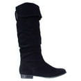 thumbnail image 3 of Womens SC35 Tiriza Slouch Knee High Boots, Black, 3 of 6