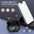 thumbnail image 7 of Camkey Wireless Earbuds, Bluetooth 5.0 Earbuds Wireless Bluetooth Headphones with ENC Mic, LED Display Charging Case, HiFi Stereo Sound, 60H Playtime, IPX7 Waterproof, 7 of 7