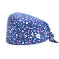 thumbnail image 1 of Gorros De Operación Enfermeras En Forma De Calabaza Servicio De Larga Duración Color Puro Pulido Opaco Profesional Colores Surtidos Gorros De Trabajo Con Lazo En La Espalda Inevent AP008656-50, 1 of 5