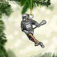 thumbnail image 3 of Personalized Lacrosse Ornament Lacrosse Christmas Ornament Lacrosse Ornaments for Christmas Tree Lacrosse Gifts Lacrosse Coach Gifts Lacrosse Player Gift Sport Fan (Lacrosse 5) - 3395 (Yellow), 3 of 9