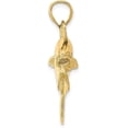 thumbnail image 2 of 14K Yellow Gold 3-D Female Dorado Mahi-Mahi Charm - 18.75mm, 2 of 7