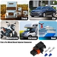 thumbnail image 4 of Kenally Inyector diésel precableado hembra de plástico para coche, enchufe de inyector diésel para riel común automotriz, 5 uds. Vehículos, repuestos y accesorios Mis, 4 of 6