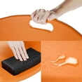 thumbnail image 5 of DNA Motoring TOOLS-00241 48 Inches Orange Heavy-Duty Low-Profile Roller Automotive Creeper with Padded Headrest, 5 of 6