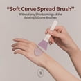 thumbnail image 3 of Heveblue Soft Curve Spread Brush - Aplicador De Mascarilla Facial Mejorador Del Cuidado De La Piel Fácil De Limpiar K-Beauty Korean Skincare, 3 of 5