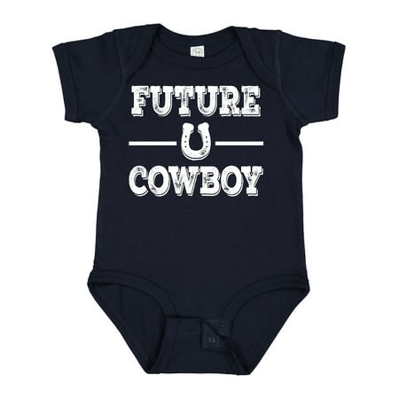 

Inktastic Future Cowboy Boys Rodeo Gift Baby Boy Bodysuit