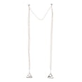thumbnail image 2 of Milaget 1 Pair Metal Non-Slip Adjustable Tassel Bra Shoulder Straps Replacement Shoulder Halter, 2 of 9
