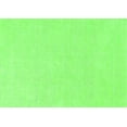 thumbnail image 1 of Ahgly Company Indoor Rectangle Solid Green Modern Area Rugs, 2' x 4', 1 of 4