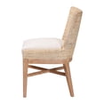 thumbnail image 5 of bali & pari Ridley Boho Dining Chair, White Wash, 5 of 10