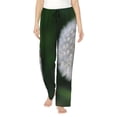 thumbnail image 2 of Picia Dandelion Womens Soft Woven Cotton Elastic Waistband Sleep Pajama Pant Lounge Sleep Pant With Pockets And Drawstring-Small, 2 of 9