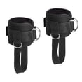 thumbnail image 2 of 2x correas de tobillo puestos para el anillo de soporte d de apoyo con bandas de pedal de entradas para los hombres del gimnasio de la parte inferior, 2 of 8