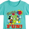 thumbnail image 3 of Disney - Birthday - Ring Master Mickey & Donald Fun - Youth Girls Short Sleeve T-Shirt, 3 of 5